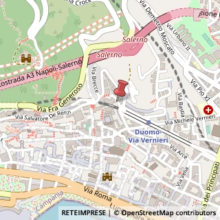 Mappa Via s. eremita 23, 84125 Salerno, Salerno (Campania)