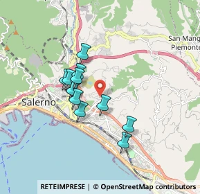 Mappa Via S. Nicola di Giovi, 84135 Salerno SA, Italia (1.46583)