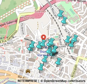 Mappa Via Saverio Avenia, 84125 Salerno SA, Italia (0.231)