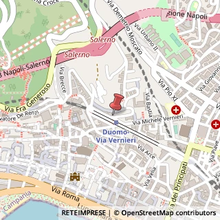 Mappa Via Principessa Sichelgaita, 5, 84125 Salerno, Salerno (Campania)