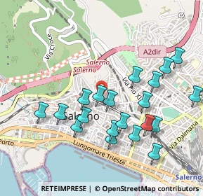 Mappa Via Saverio Avenia, 84125 Salerno SA, Italia (0.527)