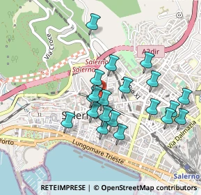 Mappa Via Saverio Avenia, 84125 Salerno SA, Italia (0.4475)