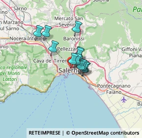 Mappa Via Saverio Avenia, 84125 Salerno SA, Italia (4.075)