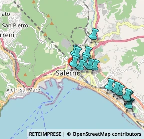 Mappa Via Saverio Avenia, 84125 Salerno SA, Italia (1.9125)