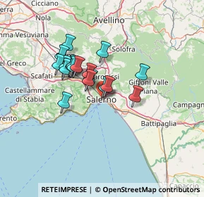 Mappa Via Saverio Avenia, 84125 Salerno SA, Italia (11.07167)