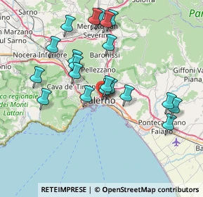 Mappa 84125 Salerno SA, Italia (7.87)