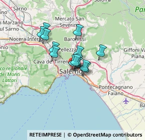 Mappa 84125 Salerno SA, Italia (4.455)