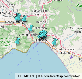 Mappa 84125 Salerno SA, Italia (5.25429)