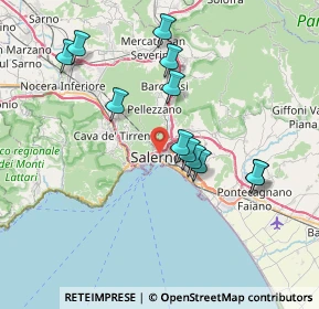 Mappa 84125 Salerno SA, Italia (7.59917)