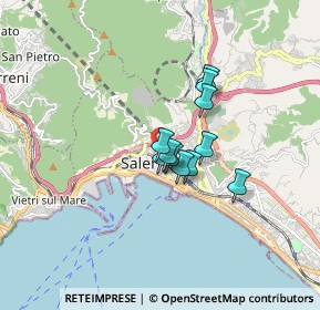 Mappa 84125 Salerno SA, Italia (1.09636)