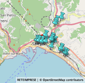 Mappa 84125 Salerno SA, Italia (1.232)