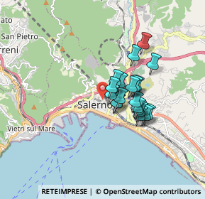 Mappa 84125 Salerno SA, Italia (1.2845)