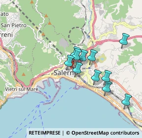 Mappa 84125 Salerno SA, Italia (1.52545)