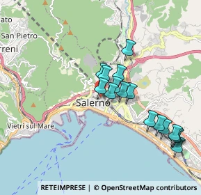 Mappa 84125 Salerno SA, Italia (1.85875)