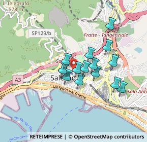 Mappa 84125 Salerno SA, Italia (0.704)