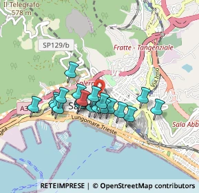 Mappa 84125 Salerno SA, Italia (0.747)