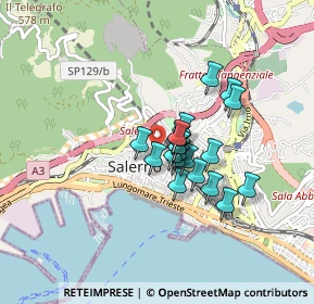 Mappa 84125 Salerno SA, Italia (0.61)