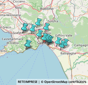 Mappa 84125 Salerno SA, Italia (9.62)