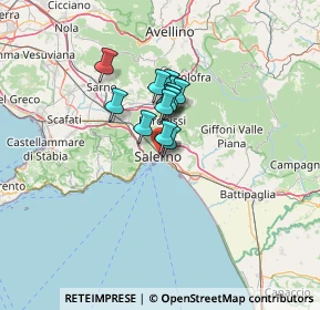 Mappa 84125 Salerno SA, Italia (8.12231)