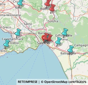 Mappa 84125 Salerno SA, Italia (16.62455)