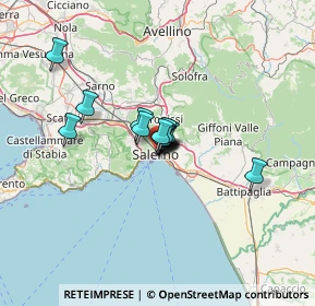 Mappa 84125 Salerno SA, Italia (7.74)