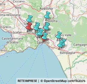 Mappa 84125 Salerno SA, Italia (10.51429)