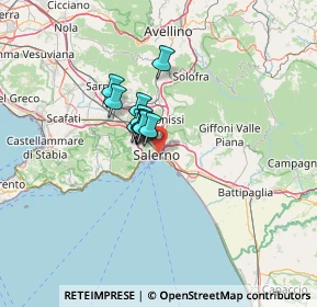 Mappa 84125 Salerno SA, Italia (7.69636)