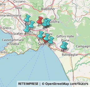 Mappa 84125 Salerno SA, Italia (11.30917)