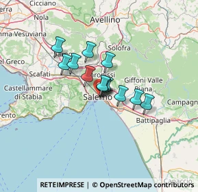 Mappa 84125 Salerno SA, Italia (8.56308)