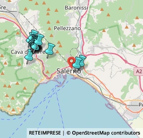 Mappa 84125 Salerno SA, Italia (4.533)