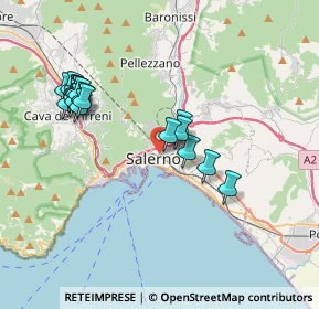 Mappa 84125 Salerno SA, Italia (4.134)