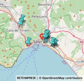 Mappa 84125 Salerno SA, Italia (2.48923)