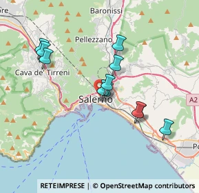 Mappa 84125 Salerno SA, Italia (3.46636)