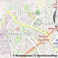 Mapa Matera