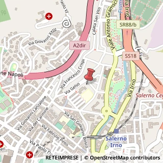 Mappa Via Andrea Alfano Bolino, 22, 84126 Salerno, Salerno (Campania)
