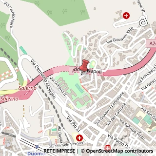 Mappa Via La Mennolella, 63, 84126 Salerno, Salerno (Campania)