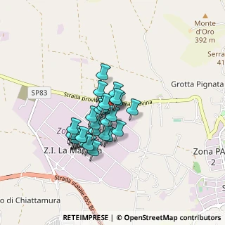 Mappa Via I traversa Enzo Ferrari, 75100 Matera MT, Italia (0.67741)
