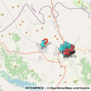 Mappa Via I traversa Enzo Ferrari, 75100 Matera MT, Italia (4.56684)