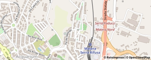 Mappa Matera