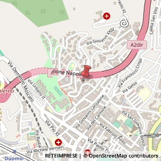 Mappa Via Valerio Laspro, 10, 84126 Salerno, Salerno (Campania)