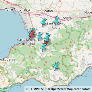 Mappa SS 366, 80054 Gragnano NA, Italia (2.94182)