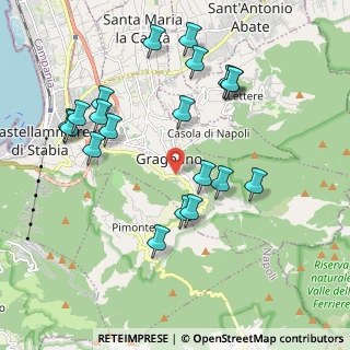 Mappa SS 366, 80054 Gragnano NA, Italia (2.2365)