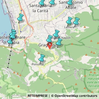 Mappa SS 366, 80054 Gragnano NA, Italia (2.90357)
