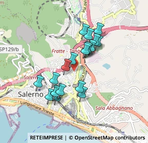 Mappa Via Andrea Alfano Bolino, 84126 Salerno SA, Italia (0.797)