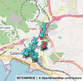 Mappa Via Garioponto, 84126 Salerno SA, Italia (0.8125)