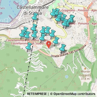 Mappa Via Quisisana, 80053 Castellammare di Stabia NA, Italia (0.51739)