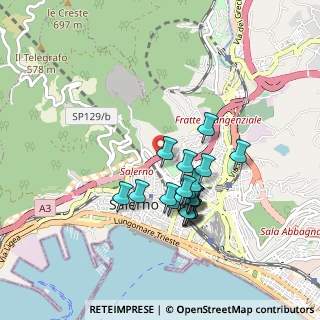 Mappa Via Urbano II, 84125 Salerno SA, Italia (0.8175)