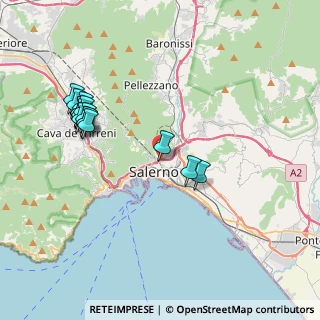 Mappa Via Urbano II, 84125 Salerno SA, Italia (4.47063)