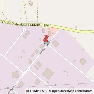 Mappa Via Enzo Ferrari, 75100 Matera MT, Italia, 75100 Matera, Matera (Basilicata)