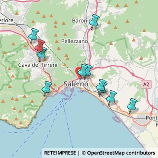 Mappa Via Capone Ar., 84125 Salerno SA, Italia (4.28455)